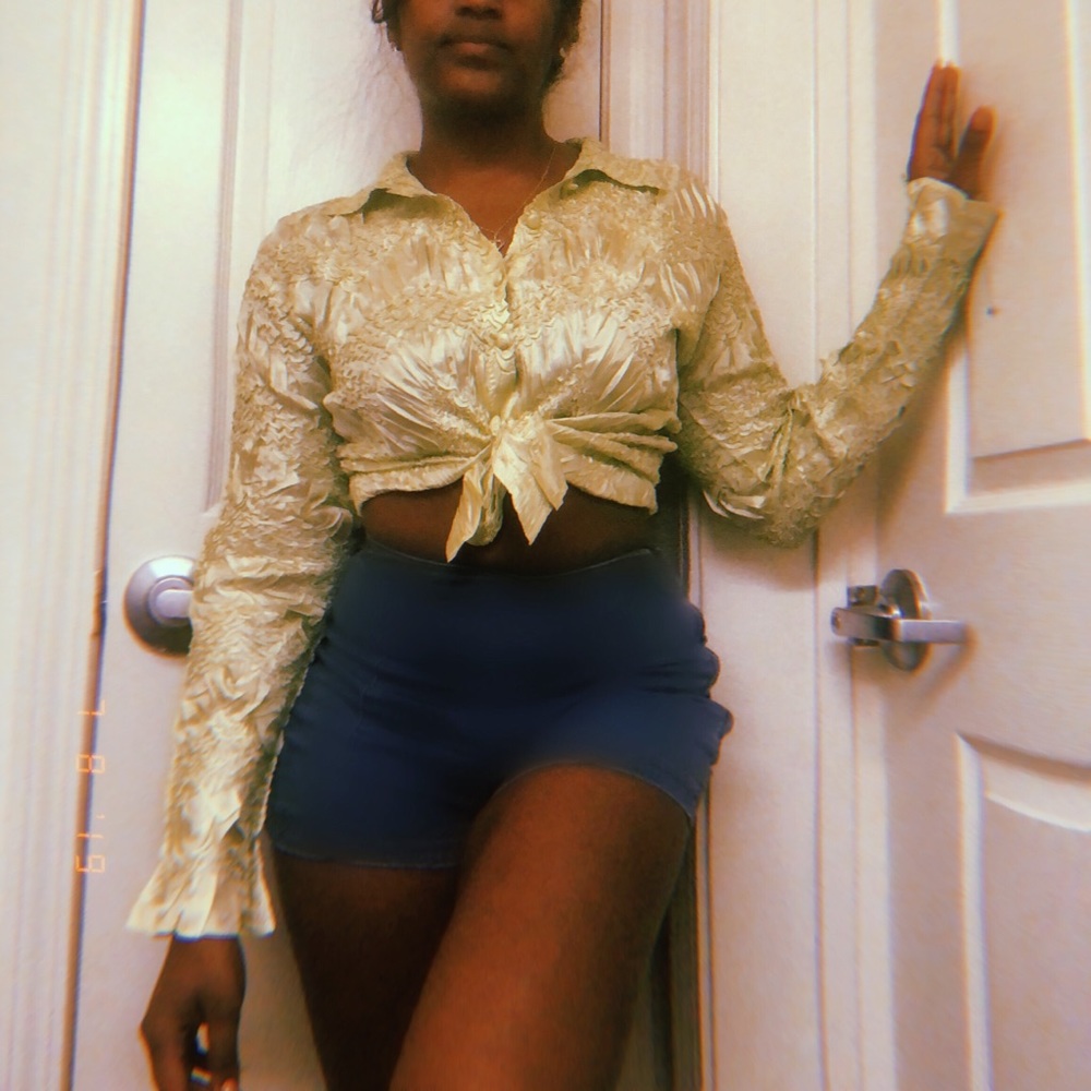 Rn 111745, LONG SLEEVE W.D.N.Y BLOUSE